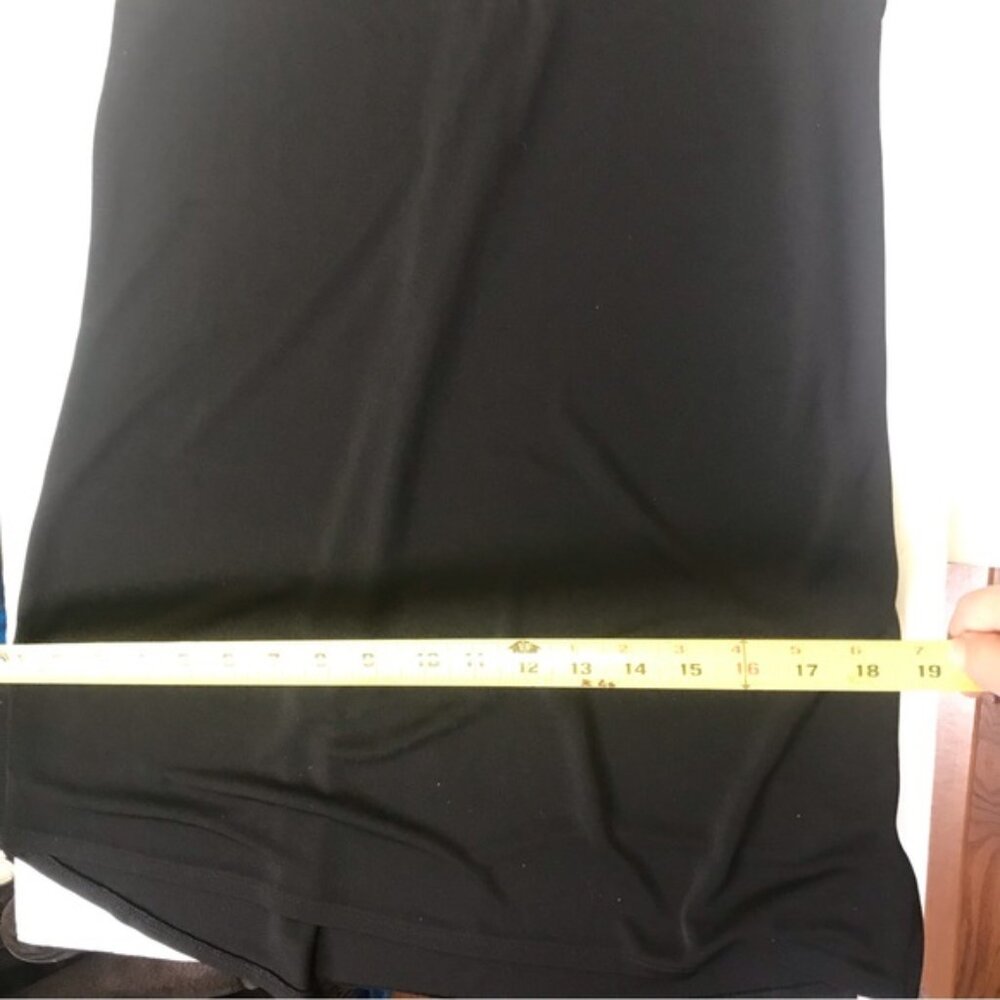 French Connection Sheer Lace Top Tunic Shift A Line Dress Stretch Sleeveless S - Picture 15 of 16